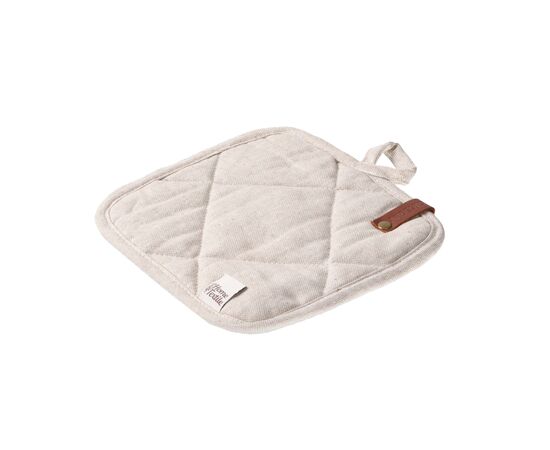 Кухонна прихватка Ardesto Oliver бежевий 20х20см, 100% бавовна (ART04OB), зображення 6