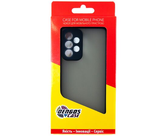 Чехол для мобильного телефона Dengos Matte Samsung Galaxy A33 (black) (DG-TPU-MATT-98), изображение 5 Чехол для мобильного телефона Dengos Matte Samsung Galaxy A33 (black) (DG-TPU-MATT-98), изображение 5