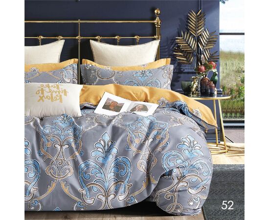 Постельное белье Isleep двуспальный Сатин Twill 52 (52_dv_Isleep)