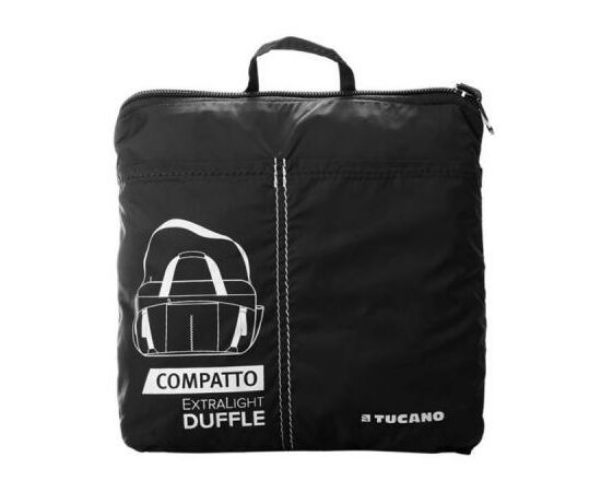 Сумка дорожная Tucano COMPATTO XL WEEKENDER PACKABLE черная (BPCOWE), изображение 10 Сумка дорожная Tucano COMPATTO XL WEEKENDER PACKABLE черная (BPCOWE), изображение 10