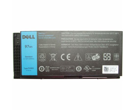 Акумулятор до ноутбука Dell Precision M4800 FV993, 8310mAh (97Wh), 9cell, 11.1V, Li-ion, (A47365)