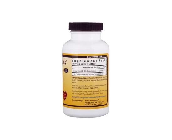 Антиоксидант Healthy Origins Коэнзим Q10, Kaneka (COQ10), 100 мг, 150 желатиновых капсул (HO35017), изображение 2 Антиоксидант Healthy Origins Коэнзим Q10, Kaneka (COQ10), 100 мг, 150 желатиновых капсул (HO35017), изображение 2