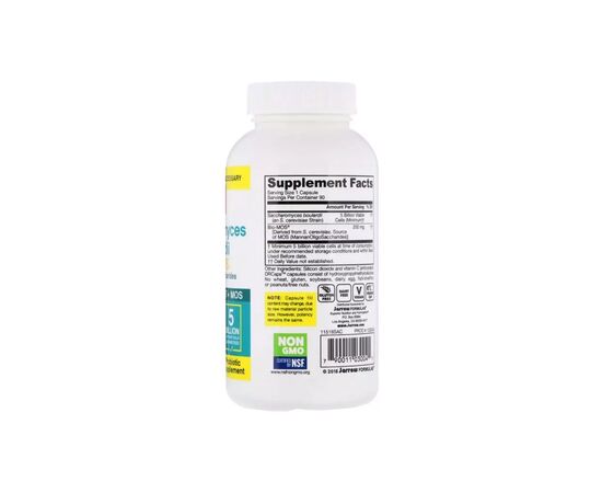 Витаминно-минеральный комплекс Jarrow Formulas Комплекс Пробиотиков Сахаромицеты Буларди, Saccharomyces Bou (JRW-03004), изображение 2 Витаминно-минеральный комплекс Jarrow Formulas Комплекс Пробиотиков Сахаромицеты Буларди, Saccharomyces Bou (JRW-03004), изображение 2