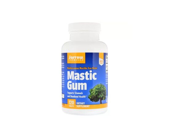 Травы Jarrow Formulas Смола Мастикового Дерева, Mastic Gum, 120 таблеток (JRW-23014)