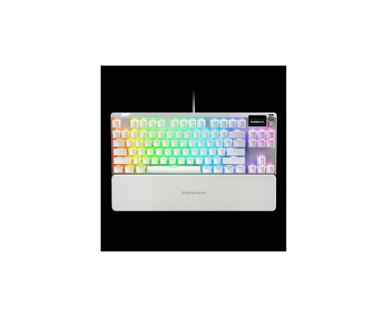 Клавиатура SteelSeries Apex 7 Ghost TKL UA USB White (SS64656)