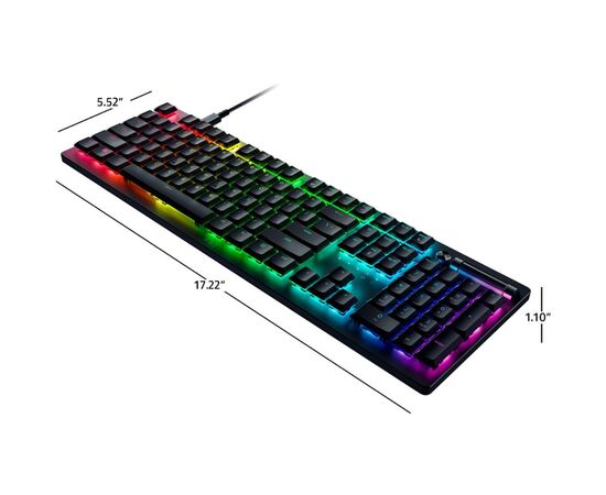 Клавиатура Razer DeathStalker V2 Red Switch USB RU Black (RZ03-04500800-R3R1), изображение 6 Клавиатура Razer DeathStalker V2 Red Switch USB RU Black (RZ03-04500800-R3R1), изображение 6