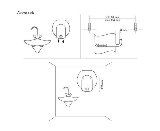 Бойлер Tesy BILIGHT COMPACT 10 А, зображення 7 Бойлер Tesy BILIGHT COMPACT 10 А, зображення 7
