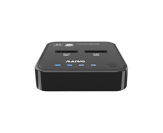 Док-станция для накопителей Maiwo 2*SATA M.2 SSD Key B/B+M USB 3.1 Gen1 Type-C (K3016SG1), изображение 2 Док-станция для накопителей Maiwo 2*SATA M.2 SSD Key B/B+M USB 3.1 Gen1 Type-C (K3016SG1), изображение 2
