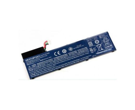 Аккумулятор для ноутбука Acer Acer AP12A3i Aspire M3 4850mAh (54Wh) 6cell 11.1V Li-ion (A47020), изображение 2 Аккумулятор для ноутбука Acer Acer AP12A3i Aspire M3 4850mAh (54Wh) 6cell 11.1V Li-ion (A47020), изображение 2