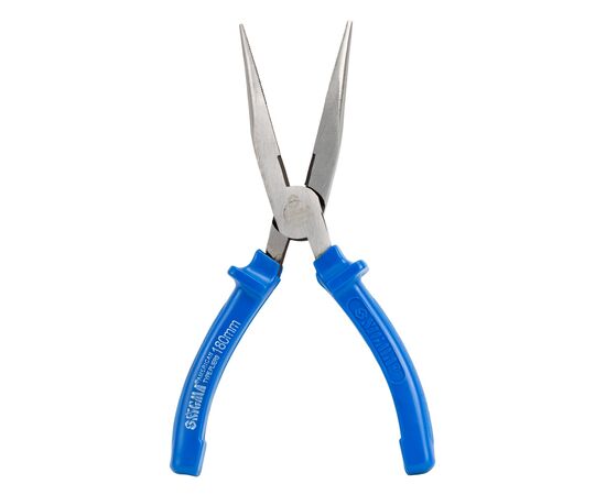 Плоскогубцы Sigma длинногубцы прямые 180мм синие (4357181) (4357181), изображение 3 Плоскогубцы Sigma длинногубцы прямые 180мм синие (4357181) (4357181), изображение 3
