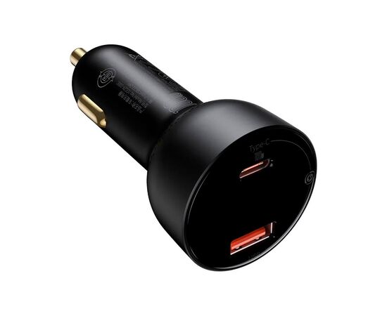 Зарядное устройство Baseus Superme Digital Display PPS USB-A/Type-C Black (CCZX-01), изображение 2 Зарядное устройство Baseus Superme Digital Display PPS USB-A/Type-C Black (CCZX-01), изображение 2