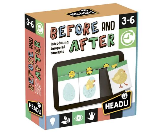 Развивающая игрушка Headu Обучающая игра До и После (MU27033)