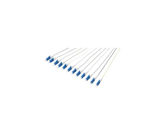 Оптический патчкорд Digitus LC симплекс OS1 9/125, 2м,12 шт (DK-29332-02)