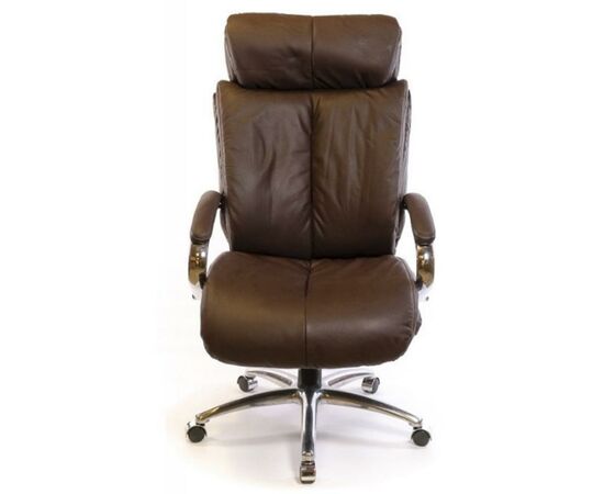 Офисное кресло Аклас Аризона Soft CH MB Коричневое (18444), изображение 2 Офисное кресло Аклас Аризона Soft CH MB Коричневое (18444), изображение 2