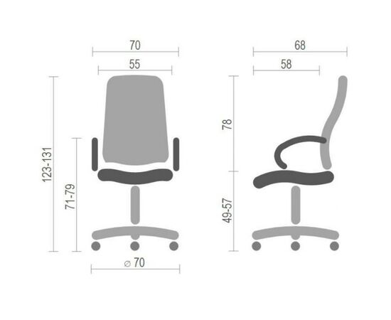 Офисное кресло Аклас Аризона Soft CH MB Черное (17980), изображение 6 Офисное кресло Аклас Аризона Soft CH MB Черное (17980), изображение 6