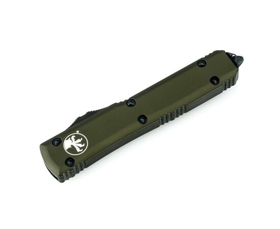 Ніж Microtech Ultrtaech Drop Point Black Blade Green (121-1OD), зображення 2 Ніж Microtech Ultrtaech Drop Point Black Blade Green (121-1OD), зображення 2