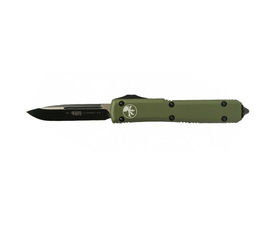 Ніж Microtech Ultrtaech Drop Point Black Blade Green (121-1OD)