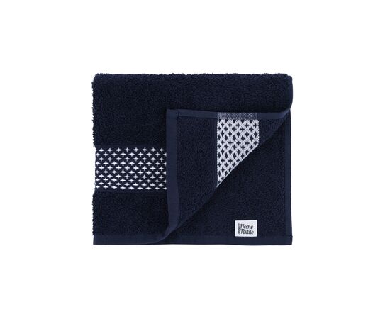 Рушник Ardesto набір 4 махрові Holiday Сріблястий / Індиго 50х90 см х 2 шт + 70х140 см х 2 шт (ART2550IS), зображення 6 Рушник Ardesto набір 4 махрові Holiday Сріблястий / Індиго 50х90 см х 2 шт + 70х140 см х 2 шт (ART2550IS), зображення 6