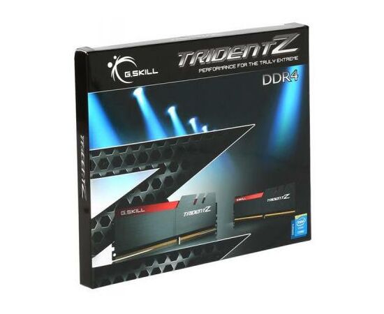 Модуль памяти для компьютера DDR4 16GB (2x8GB) 3200 MHz Trident Z Silver H/ Red G.Skill (F4-3200C16D-16GTZB), изображение 3 Модуль памяти для компьютера DDR4 16GB (2x8GB) 3200 MHz Trident Z Silver H/ Red G.Skill (F4-3200C16D-16GTZB), изображение 3