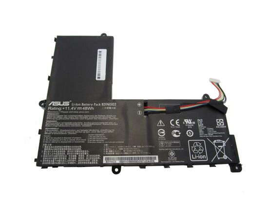 Аккумулятор для ноутбука ASUS E202SA B31N1503, 4110mAh (48Wh), 3cell, 11.4V, Li-ion, черна (A47273)