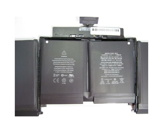 Аккумулятор для ноутбука Apple A1618, 99.5Wh (8755mAh), 6cell, 11.36V, Li-Pol (A47266), изображение 2 Аккумулятор для ноутбука Apple A1618, 99.5Wh (8755mAh), 6cell, 11.36V, Li-Pol (A47266), изображение 2