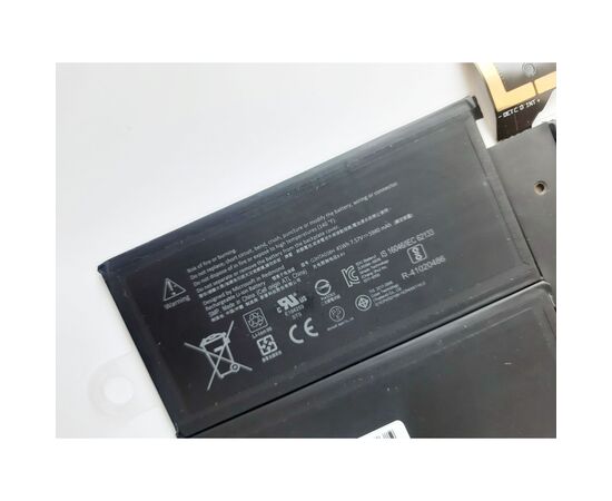Аккумулятор для ноутбука Microsoft Surface Pro 5 (Model 1796) G3HTA038H, 5940mAh (45Wh), 4cell, (A47516), изображение 3 Аккумулятор для ноутбука Microsoft Surface Pro 5 (Model 1796) G3HTA038H, 5940mAh (45Wh), 4cell, (A47516), изображение 3