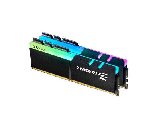 Модуль памяти для компьютера DDR4 32GB (2x16GB) 4600 MHz Trident Z RGB G.Skill (F4-4600C20D-32GTZR), изображение 2 Модуль памяти для компьютера DDR4 32GB (2x16GB) 4600 MHz Trident Z RGB G.Skill (F4-4600C20D-32GTZR), изображение 2