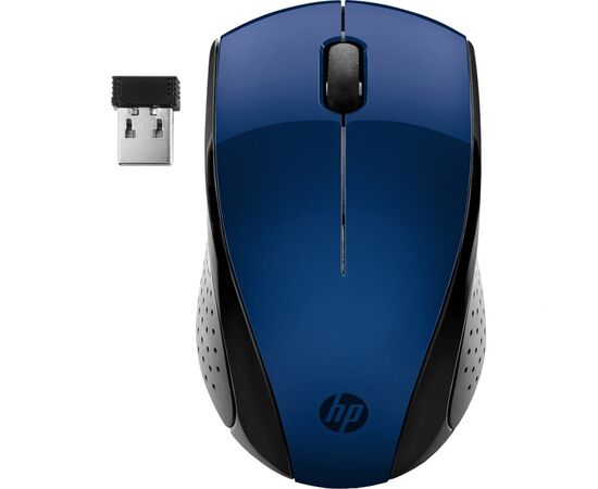 Мышка HP 220 Blue (7KX11AA), изображение 2 Мышка HP 220 Blue (7KX11AA), изображение 2