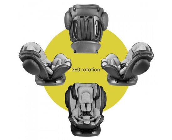 Автокресло Bertoni/Lorelli Aviator Isofix 0-36 кг Black/Dark Grey (AVIATOR b/d.grey), изображение 2 Автокресло Bertoni/Lorelli Aviator Isofix 0-36 кг Black/Dark Grey (AVIATOR b/d.grey), изображение 2
