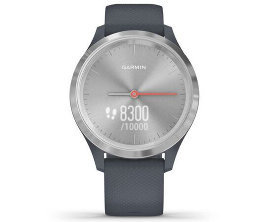 Смарт-годинник Garmin vivomove 3S, Silver, Granite Blue, Silicone (010-02238-20), зображення 2 Смарт-годинник Garmin vivomove 3S, Silver, Granite Blue, Silicone (010-02238-20), зображення 2