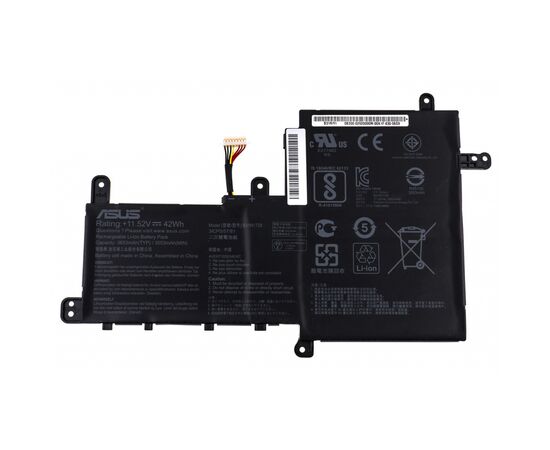 Аккумулятор для ноутбука ASUS VivoBook S530 B31N1729, 3653mAh (42Wh), 3cell, 11.52V (A47575)