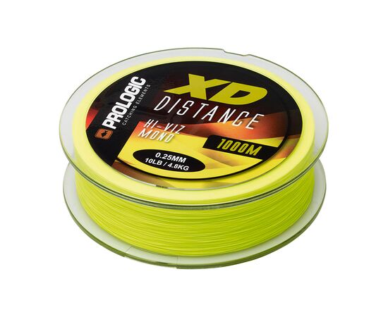Леска Prologic XD Distance Mono 1000m 0.28mm 5.60kg 12Lb Hi-Viz Yellow (1846.19.14), изображение 2 Леска Prologic XD Distance Mono 1000m 0.28mm 5.60kg 12Lb Hi-Viz Yellow (1846.19.14), изображение 2