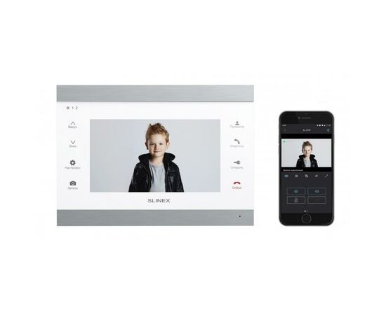 Видеодомофон Slinex SL-07IP_S/W, изображение 2 Видеодомофон Slinex SL-07IP_S/W, изображение 2