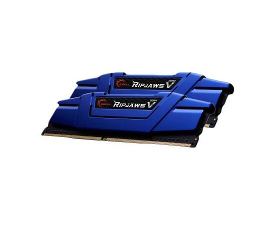 Модуль памяти для компьютера DDR4 16GB (2x8GB) 2400 MHz Ripjaws V G.Skill (F4-2400C15D-16GVB), изображение 2 Модуль памяти для компьютера DDR4 16GB (2x8GB) 2400 MHz Ripjaws V G.Skill (F4-2400C15D-16GVB), изображение 2