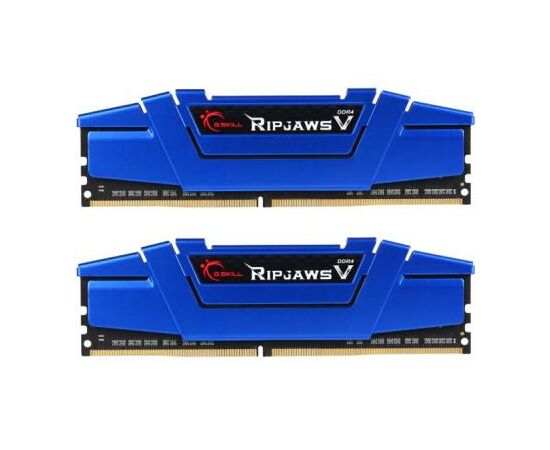 Модуль пам'яті для комп'ютера DDR4 16GB (2x8GB) 2400 MHz Ripjaws V G.Skill (F4-2400C15D-16GVB)