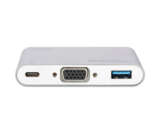Перехідник Type-C to VGA/USB 3.0/Type-C Digitus (DA-70839), зображення 2