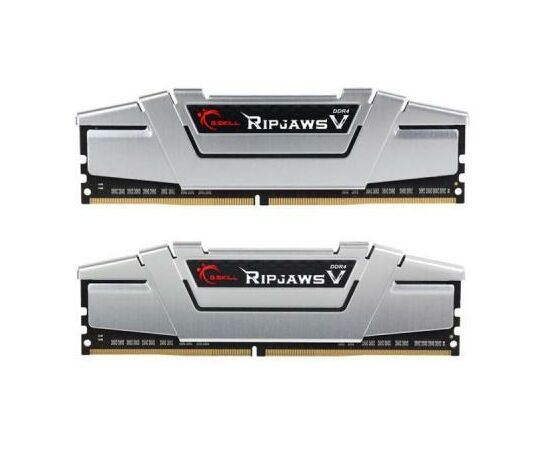 Модуль пам'яті для комп'ютера DDR4 16GB (2x8GB) 2400 MHz RipjawsV Silver G.Skill (F4-2400C15D-16GVS)