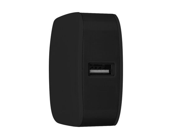 Зарядное устройство ColorWay 1USB 1A black (CW-CHS001-BK), изображение 2 Зарядное устройство ColorWay 1USB 1A black (CW-CHS001-BK), изображение 2