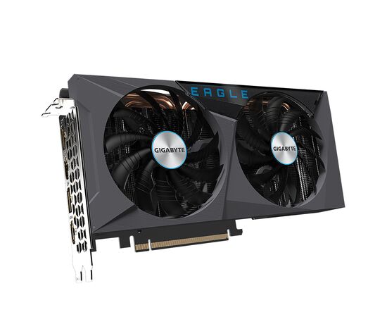Видеокарта GIGABYTE GeForce RTX3060 12Gb EAGLE OC 2.0 LHR (GV-N3060EAGLE OC-12GD 2.0), изображение 2 Видеокарта GIGABYTE GeForce RTX3060 12Gb EAGLE OC 2.0 LHR (GV-N3060EAGLE OC-12GD 2.0), изображение 2