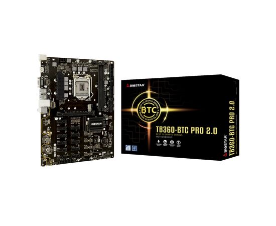 Материнская плата Biostar TB360-BTC PRO 2.0, изображение 2 Материнская плата Biostar TB360-BTC PRO 2.0, изображение 2