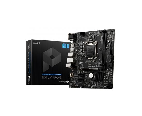 Материнская плата MSI H510M PRO-E, изображение 2 Материнская плата MSI H510M PRO-E, изображение 2