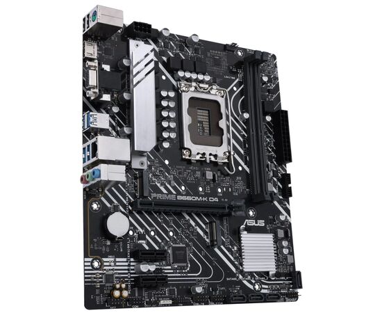 Материнская плата ASUS PRIME B660M-K D4, изображение 4 Материнская плата ASUS PRIME B660M-K D4, изображение 4