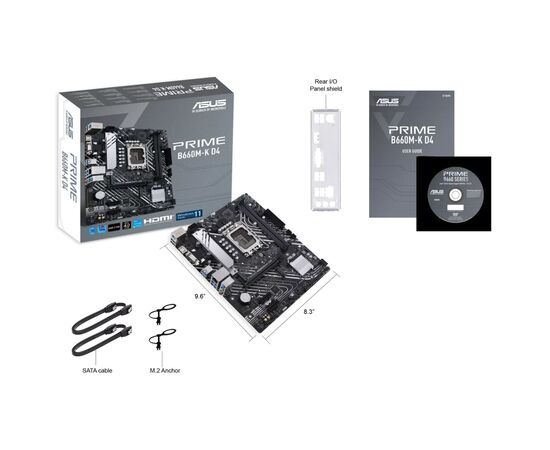 Материнская плата ASUS PRIME B660M-K D4, изображение 8 Материнская плата ASUS PRIME B660M-K D4, изображение 8