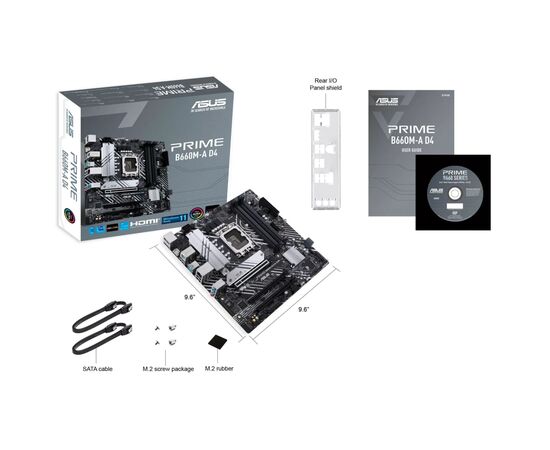 Материнская плата ASUS PRIME B660-PLUS D4, изображение 8 Материнская плата ASUS PRIME B660-PLUS D4, изображение 8