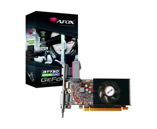 Видеокарта GeForce GT730 4Gb Afox (AF730-4096D3L6), изображение 2 Видеокарта GeForce GT730 4Gb Afox (AF730-4096D3L6), изображение 2
