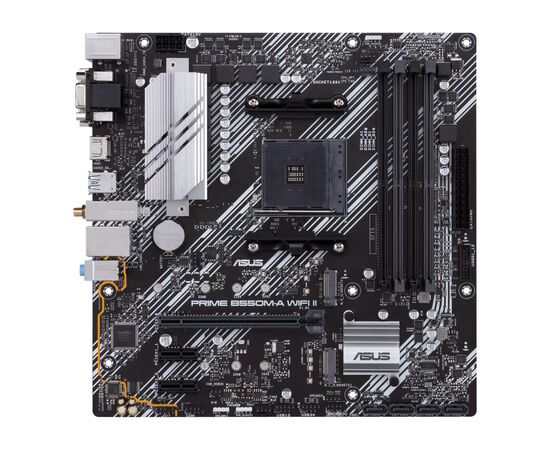 Материнская плата ASUS PRIME B550M-A WIFI II, изображение 2 Материнская плата ASUS PRIME B550M-A WIFI II, изображение 2