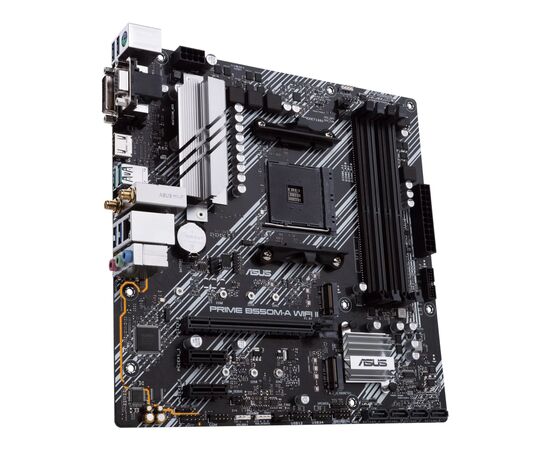 Материнская плата ASUS PRIME B550M-A WIFI II, изображение 4 Материнская плата ASUS PRIME B550M-A WIFI II, изображение 4