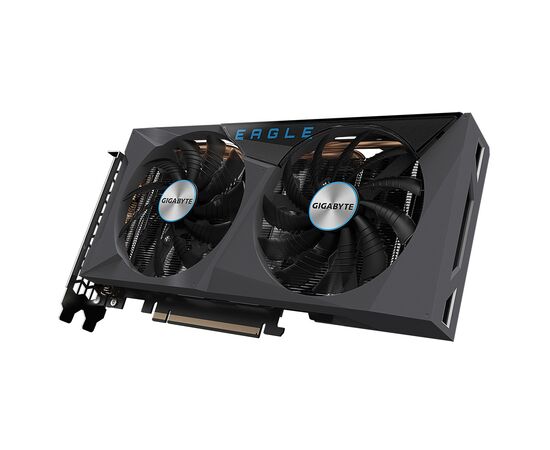 Видеокарта GIGABYTE GeForce RTX3060 12Gb EAGLE LHR (GV-N3060EAGLE-12GD 2.0), изображение 3 Видеокарта GIGABYTE GeForce RTX3060 12Gb EAGLE LHR (GV-N3060EAGLE-12GD 2.0), изображение 3