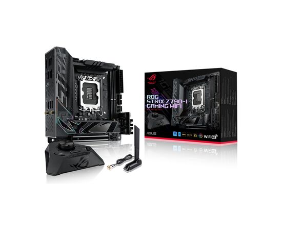 Материнська плата ASUS ROG STRIX Z790-I GAMING WIFI, зображення 2 Материнська плата ASUS ROG STRIX Z790-I GAMING WIFI, зображення 2