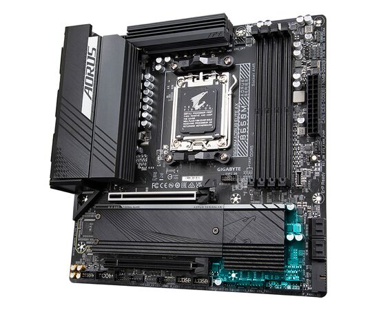 Материнская плата GIGABYTE B650M AORUS ELITE AX, изображение 3 Материнская плата GIGABYTE B650M AORUS ELITE AX, изображение 3